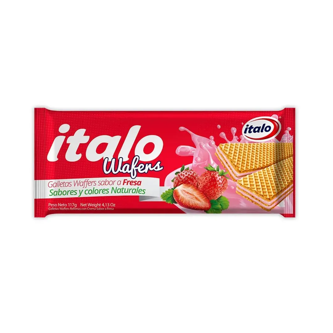 GALLETA ITALO FRESA*117G