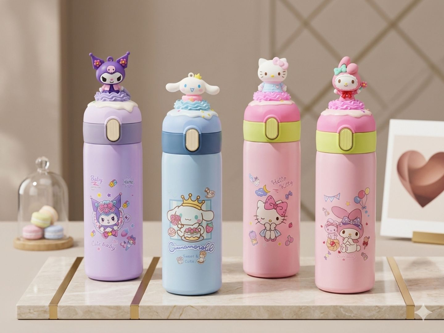 Termo térmico Sanrio pastel 
