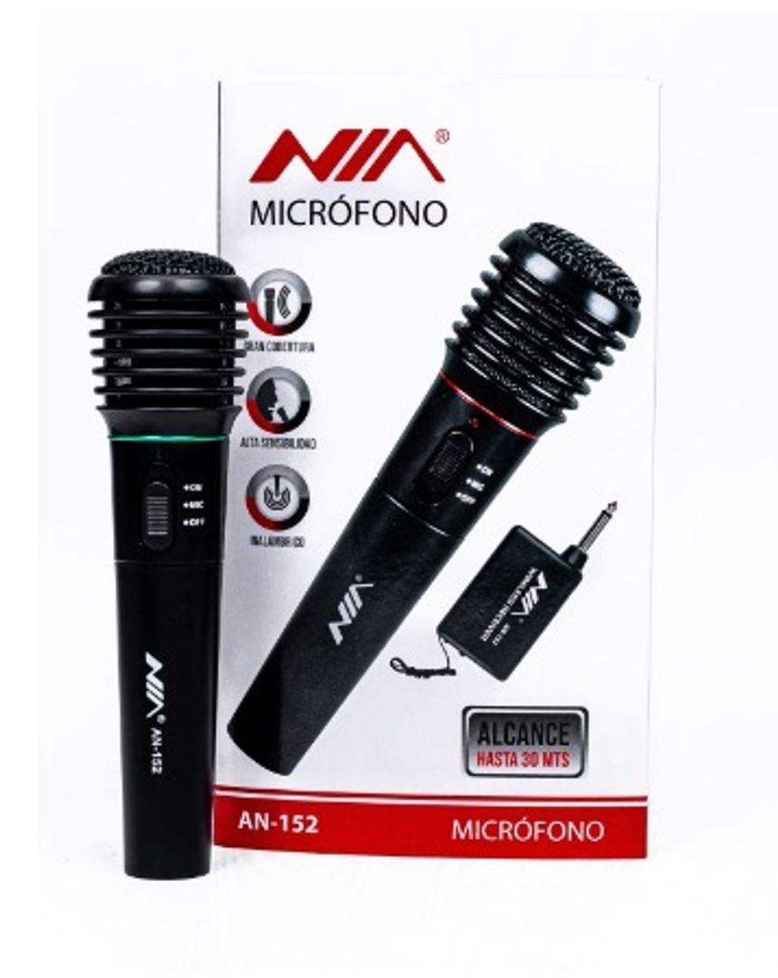 Micrófono inalámbrico de mano NIA AN-152