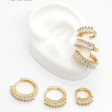 Imagen del producto SET CANDONGA CIRCONES RODINADA X 3