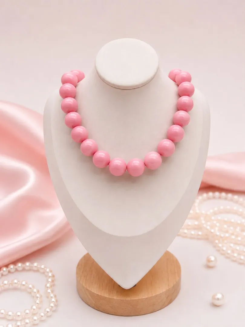 Collar Chicle Rosado  #16 – Sin dije