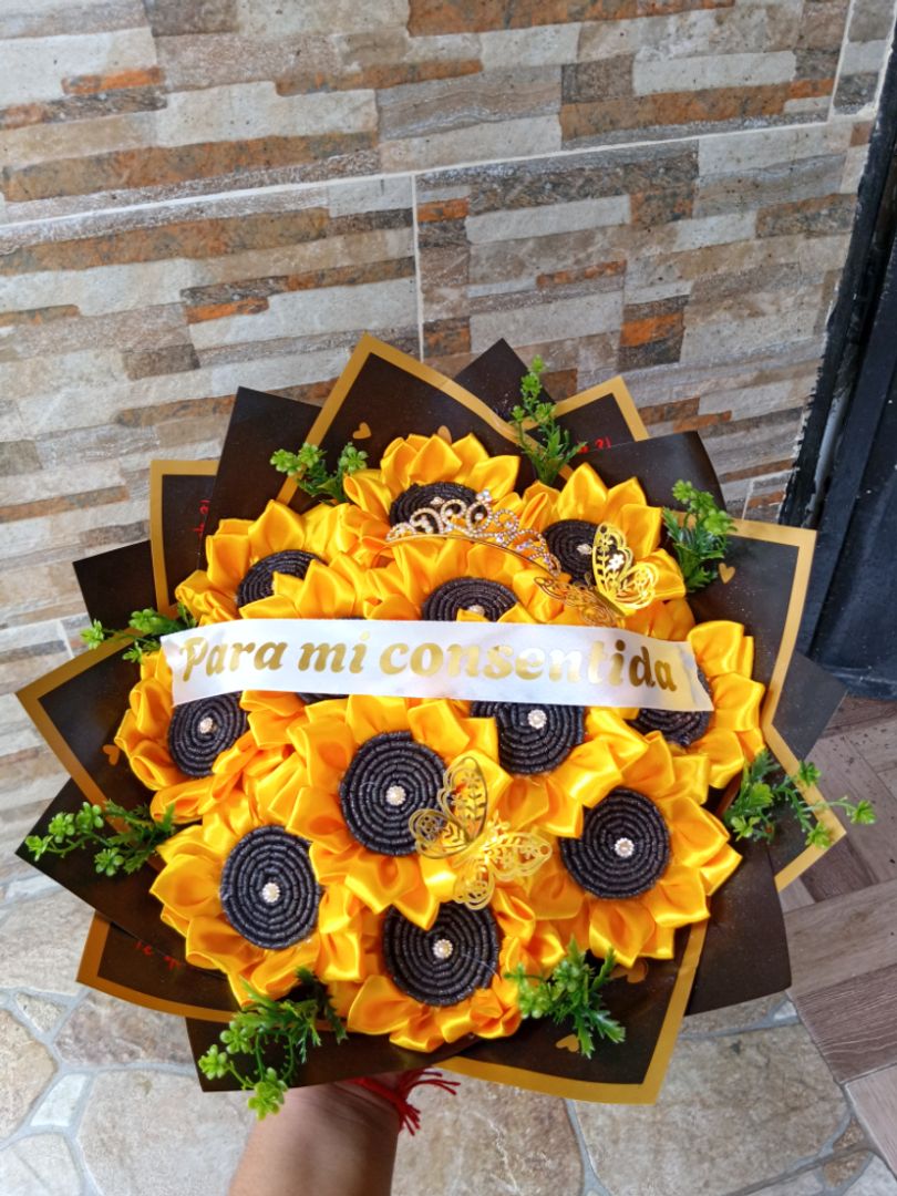 Ramo 12  girasol 