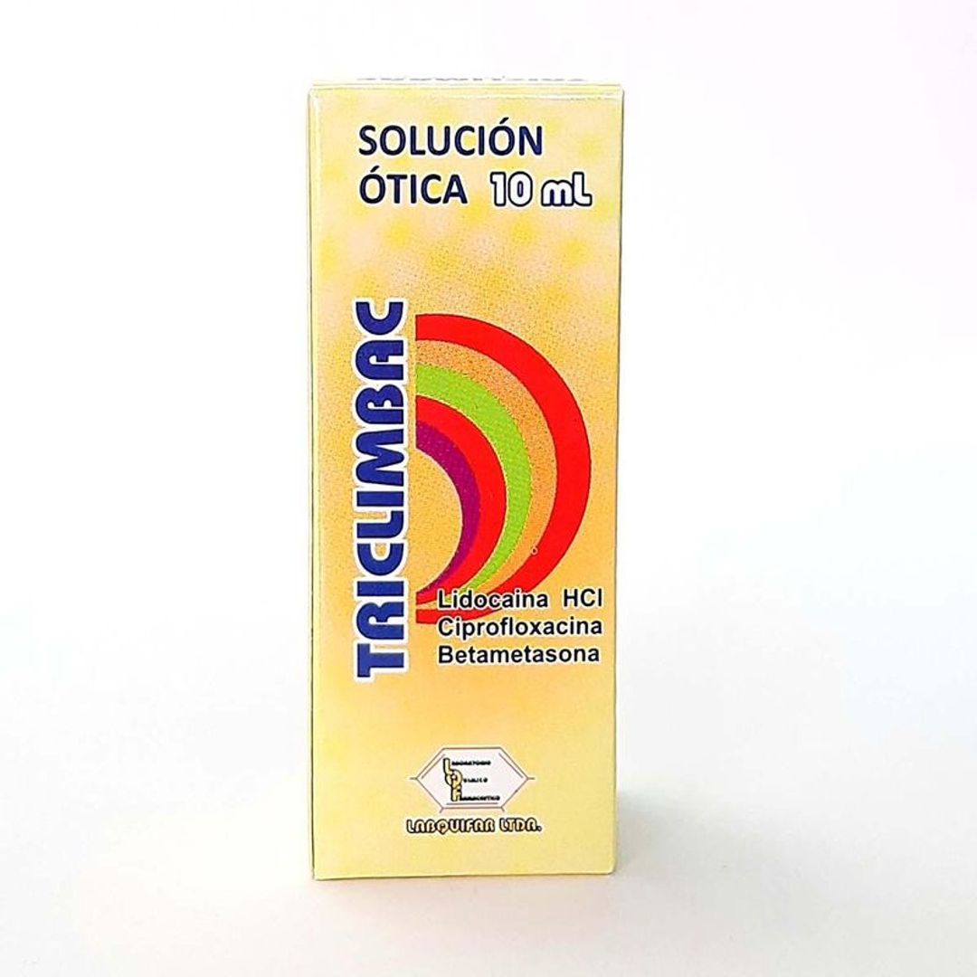 TRICLIMBAC (GOTAS OTICA) LABQUIFAR X 10 ML