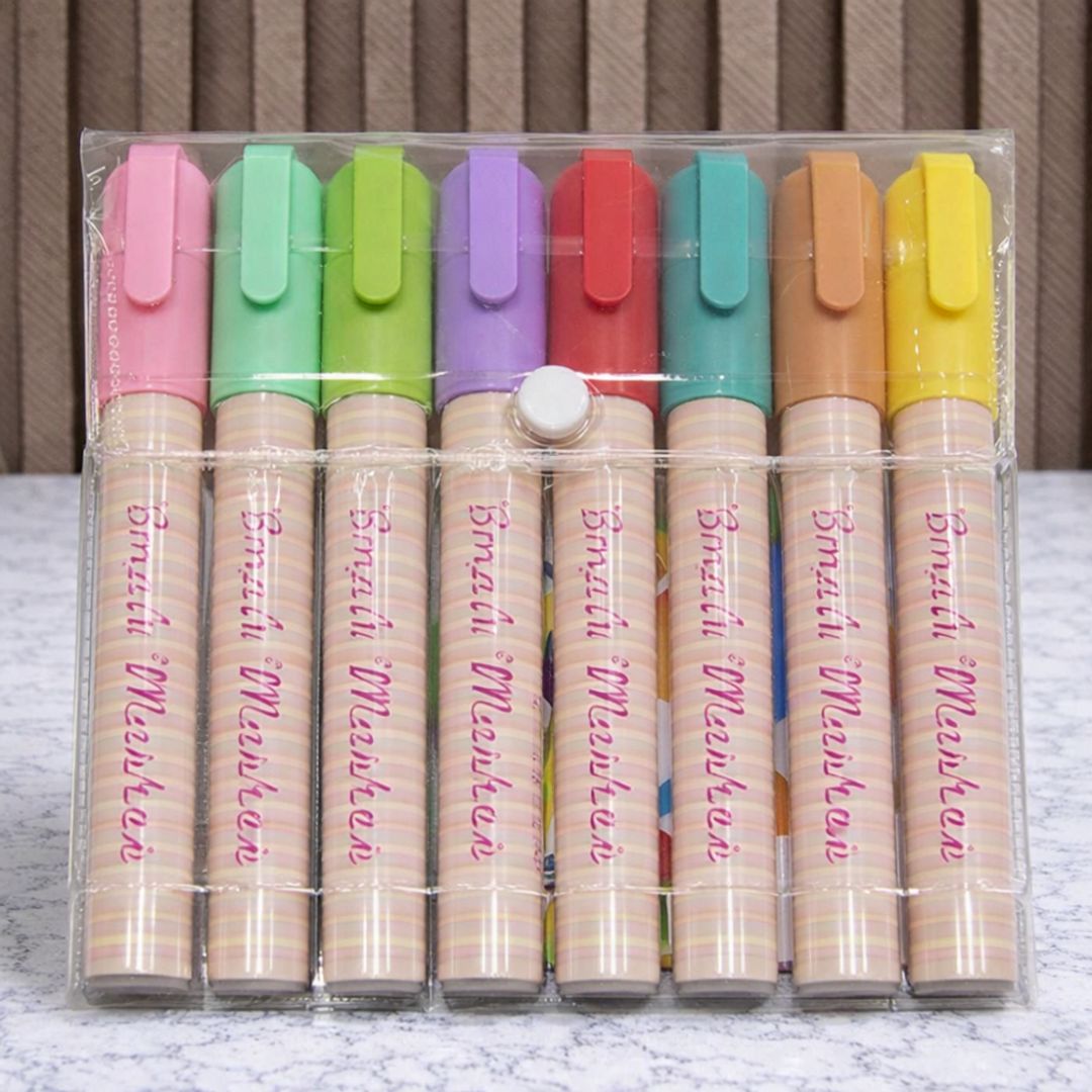 MARCADOR COLORES PASTEL