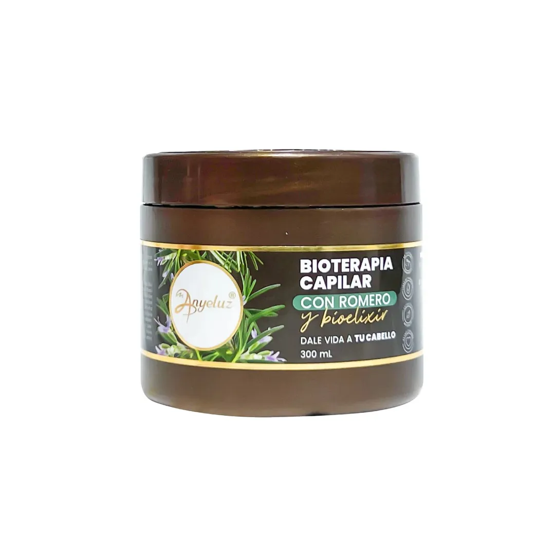 Bioterapia Capilar con Romero y Bioelixir ANYELUZ