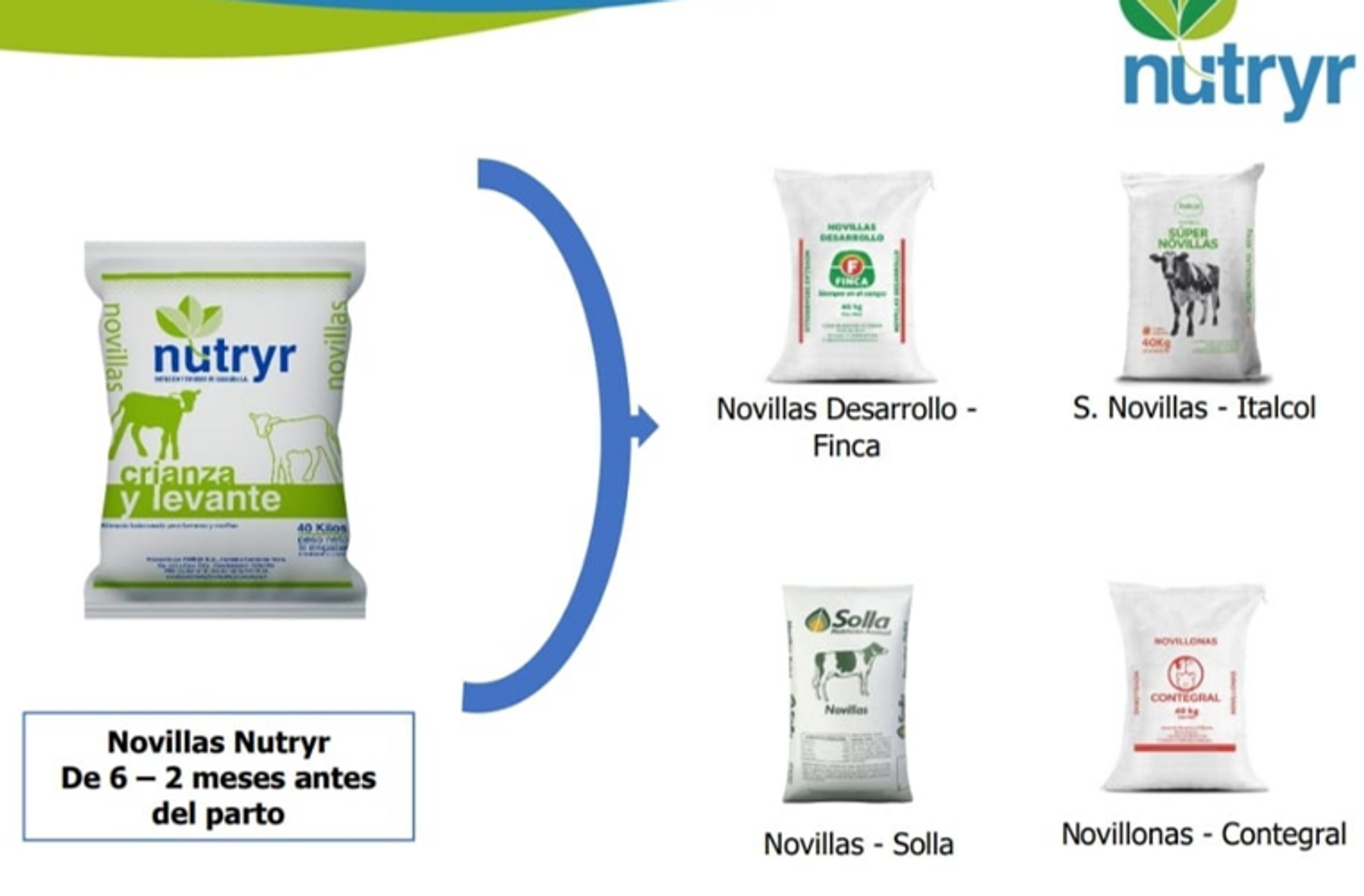 NUTRYR NOVILLAS 40 Kilos