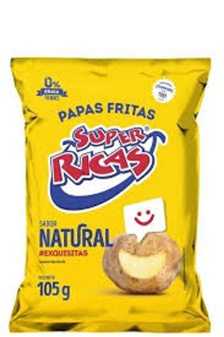 PAPA NATURAL SUPER RICAS*105G