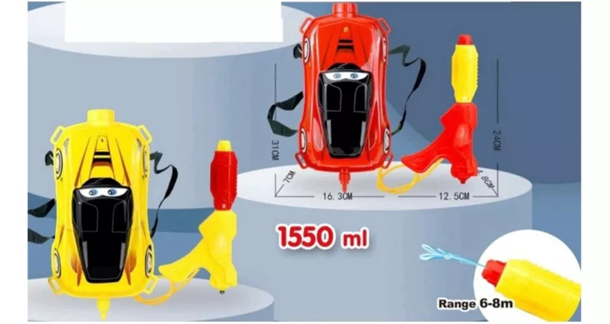 MALETA LANZA  AGUA CARRO 