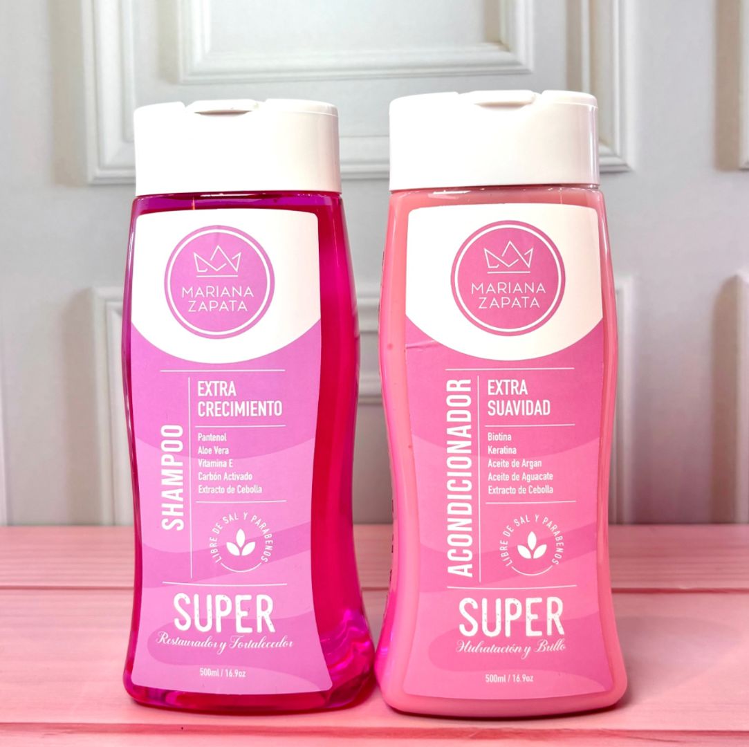 Kit Shampoo y Acondicionador Mariana Zapata