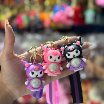 Imagen del producto Llavero 3D Kuromi Kawaii