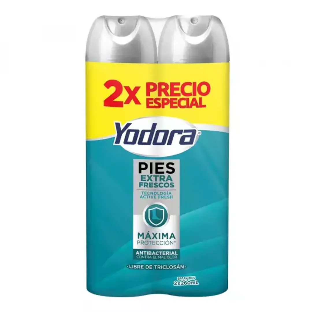 YODORA PIES EXTRA MEN*2*260ML