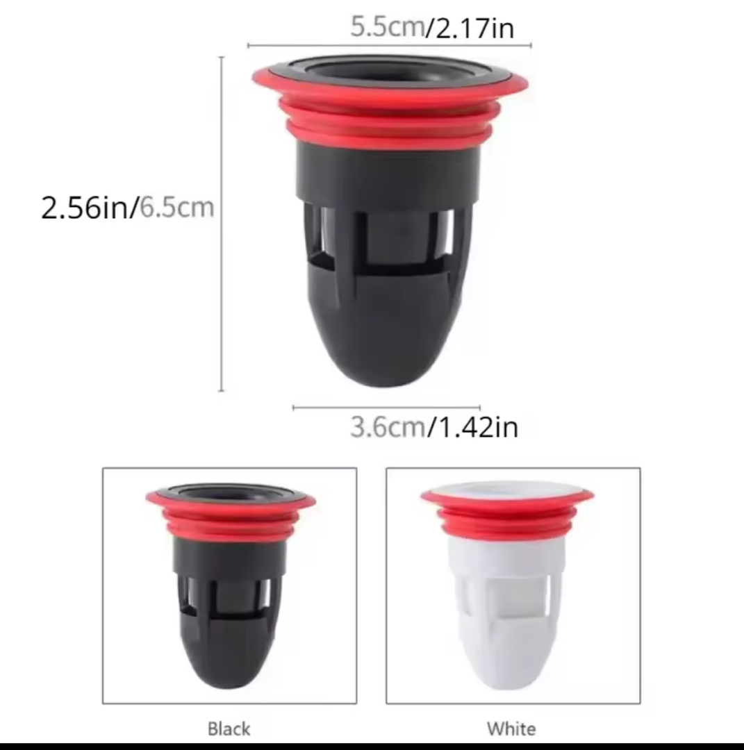 Tapón para sifón quita olores y atrapa pelos