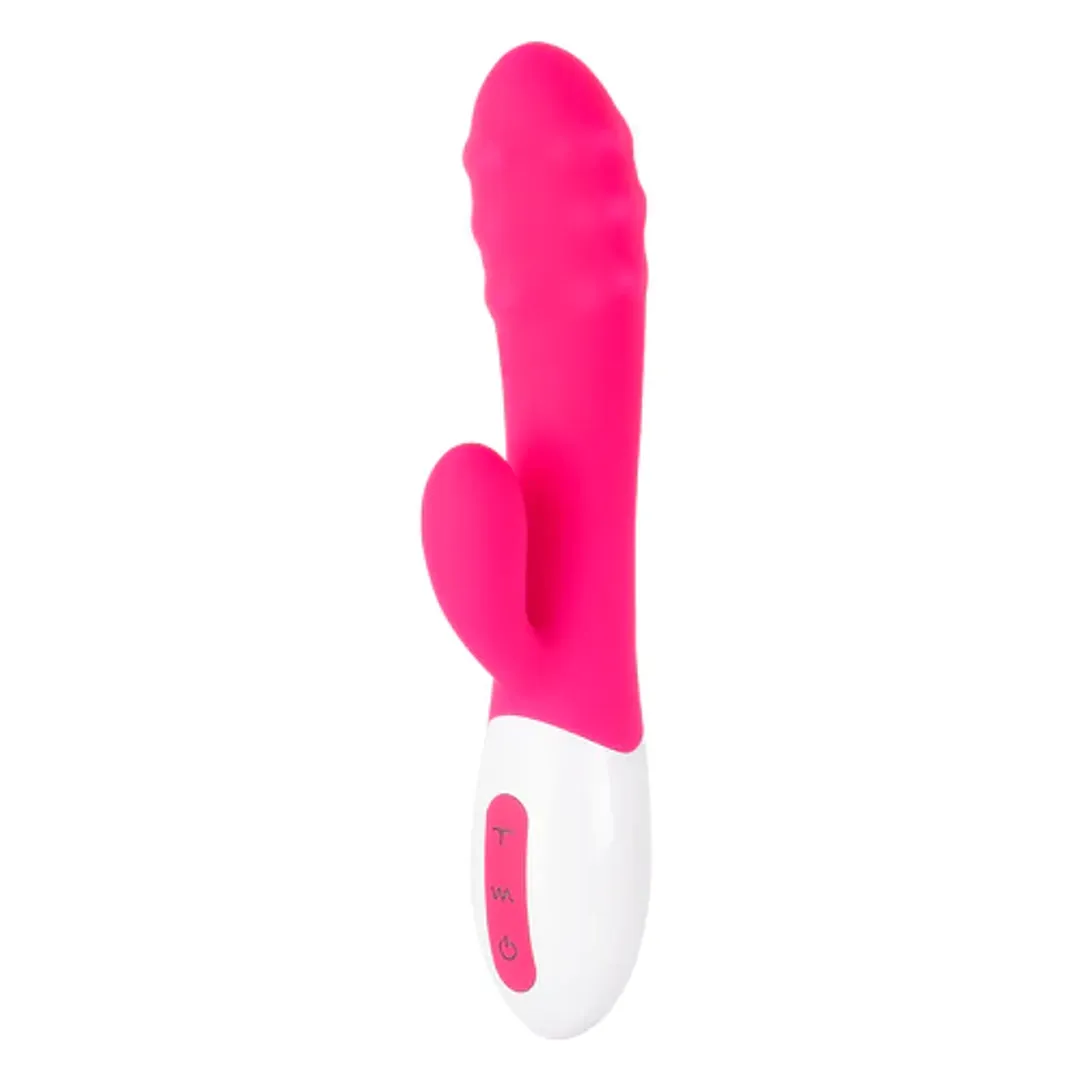 Vibrador doble estimulación extasis