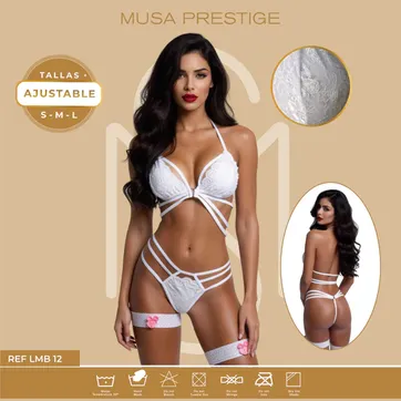 Imagen del producto CONJUNTO DE ENCAJE BLANCO LMB12