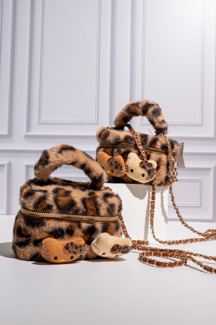 BOLSITO KITTY LEOPARDO