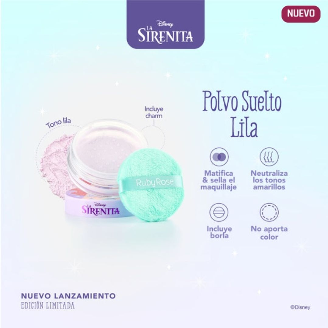 POLVO SUELTO LA SIRENITA