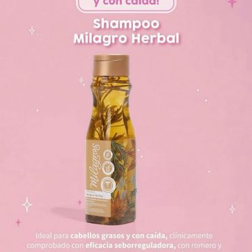 Imagen del producto Shampoo Milagros Herbal
