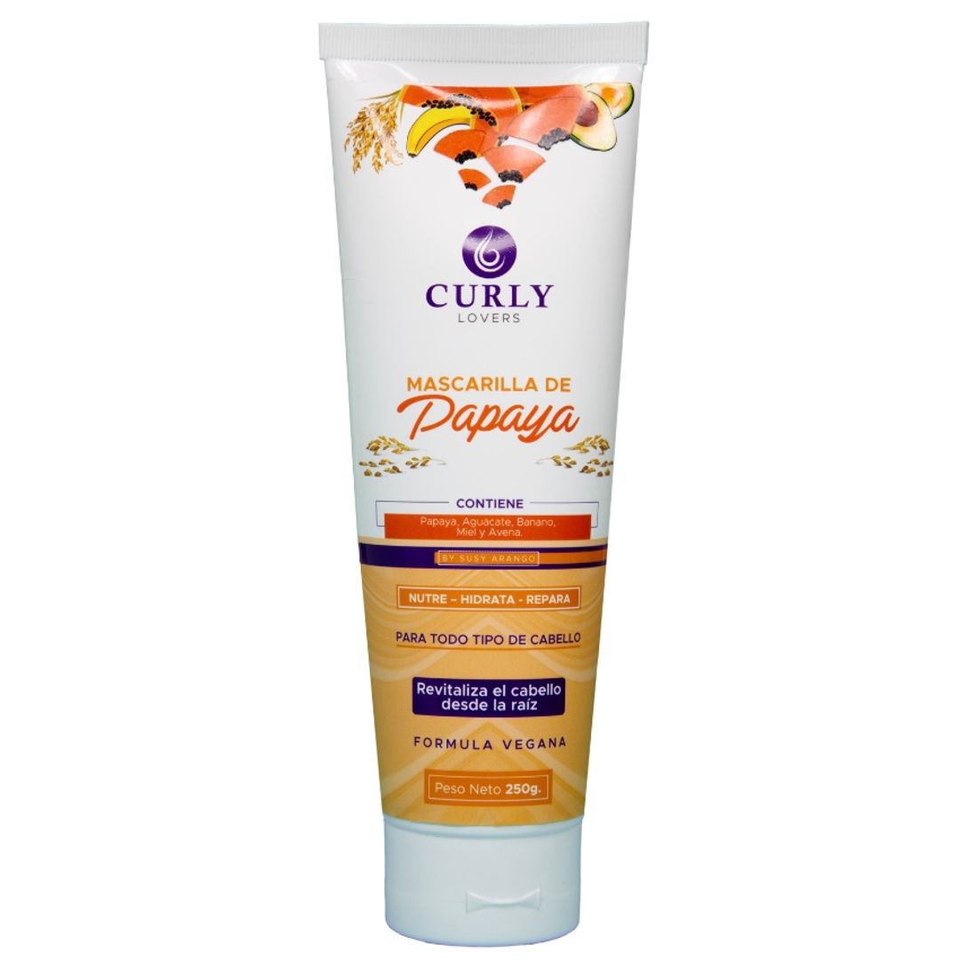 MASCARILLA DE PAPAYA CURLY LOVERS 
