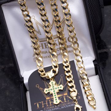 Imagen del producto Caden cubana y dije 