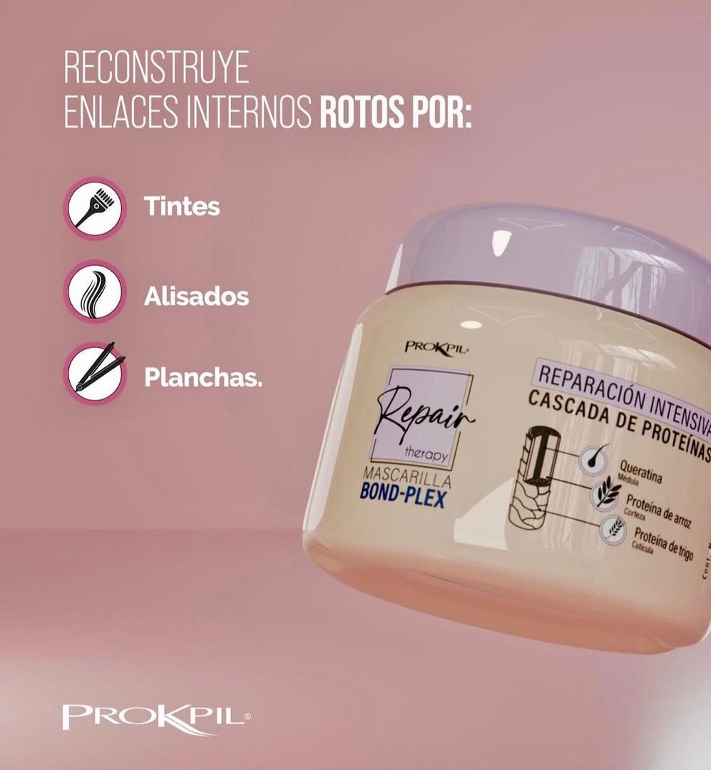 PROKPIL MASCARILLA CAPILAR REPAIR THERAPAPY BOND-PLEX 300 ML