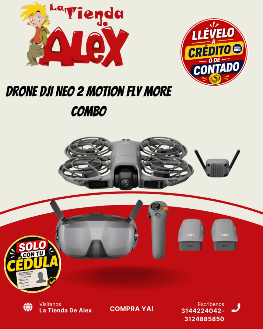 Drone DJI Neo 2 Motion Fly More Combo