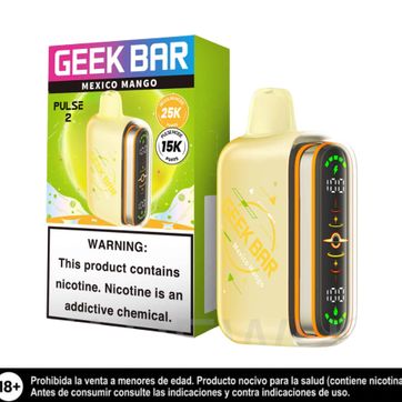 Imagen del producto Geek Bar Pulse 2 Mexico Mango 25.000 Puffs