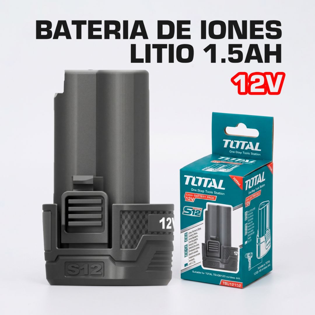 BATERIA DE LITIO 12V 1,5AH TOTAL