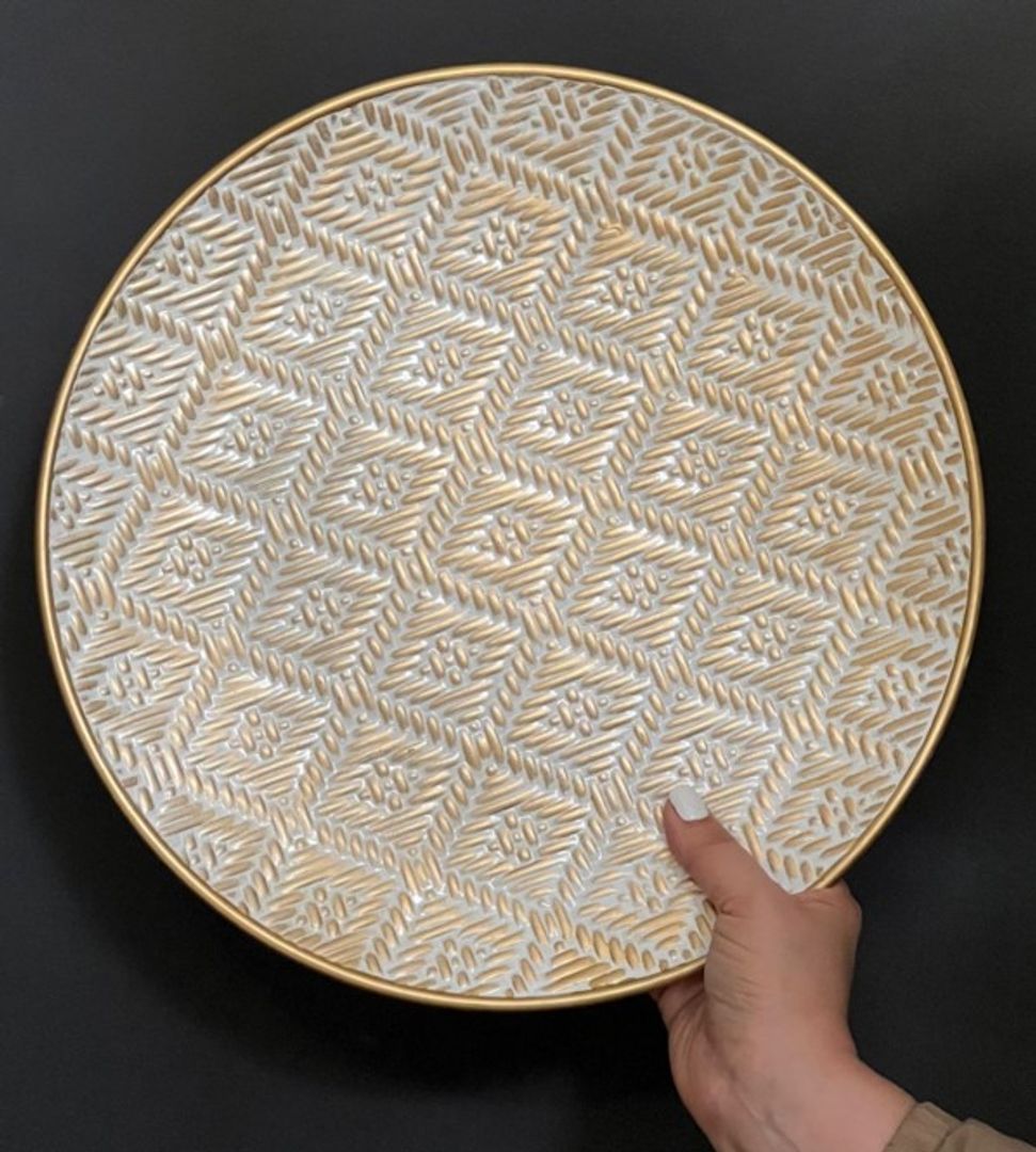 Plato Bajo de melamina 33cm