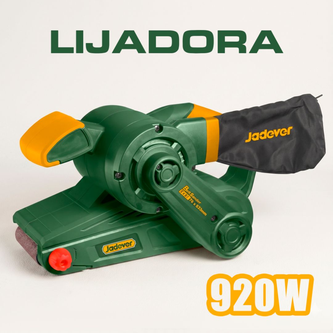 LIJADORA DE BANDA 3X21" 920W 150-270RPM 