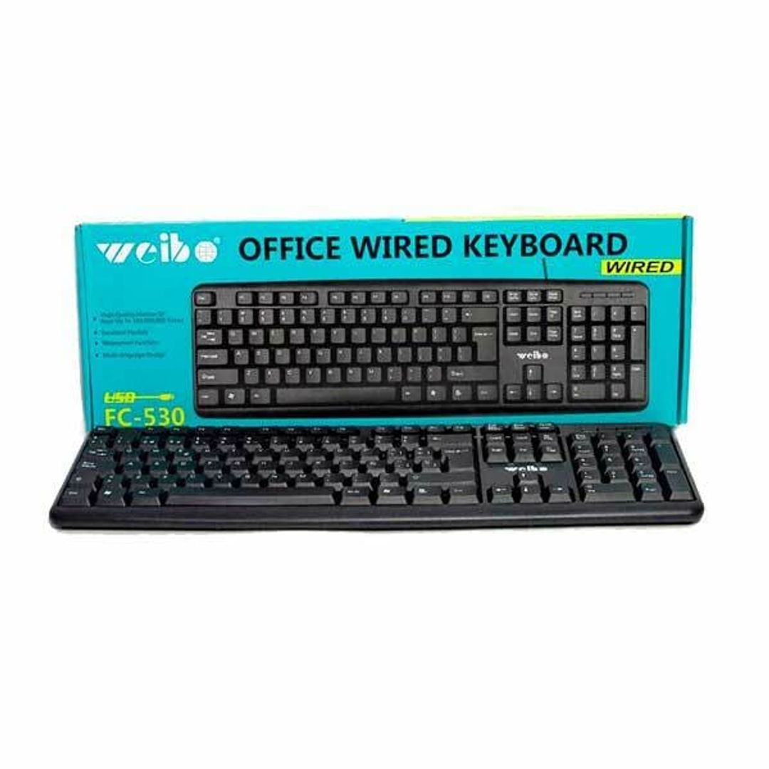 TECLADO USB WEIBO FC530