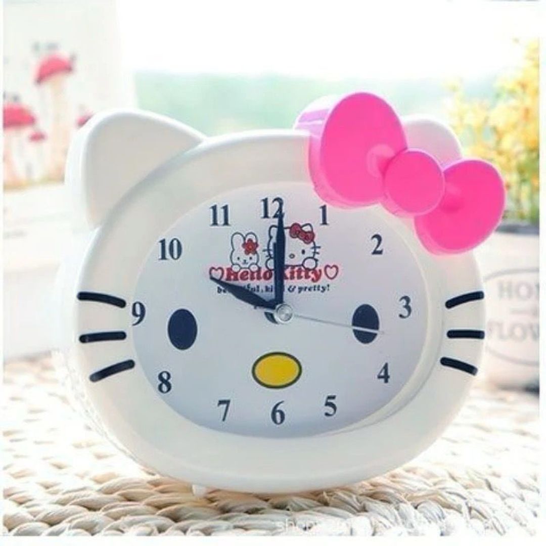 Reloj despertador hello kitty 