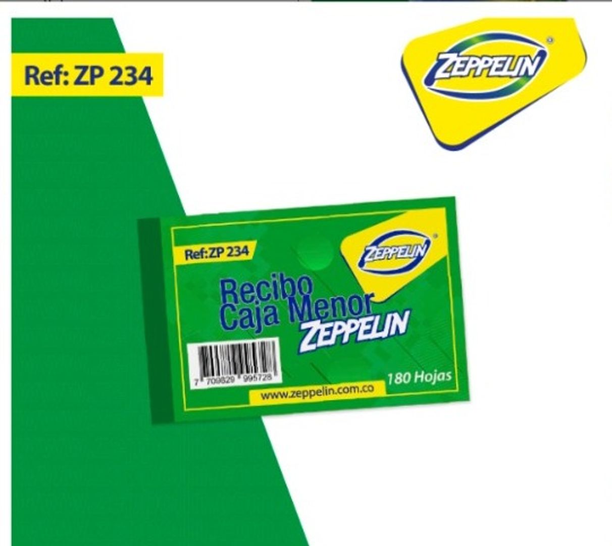 RECIBO CAJA MENOR X80 HOJAS