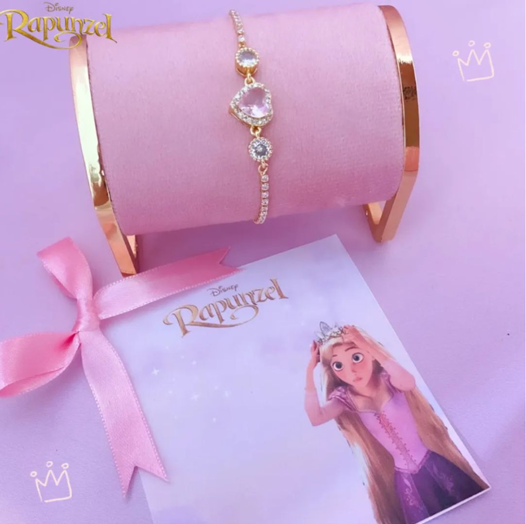 PULSERA CIRCONES ROSA