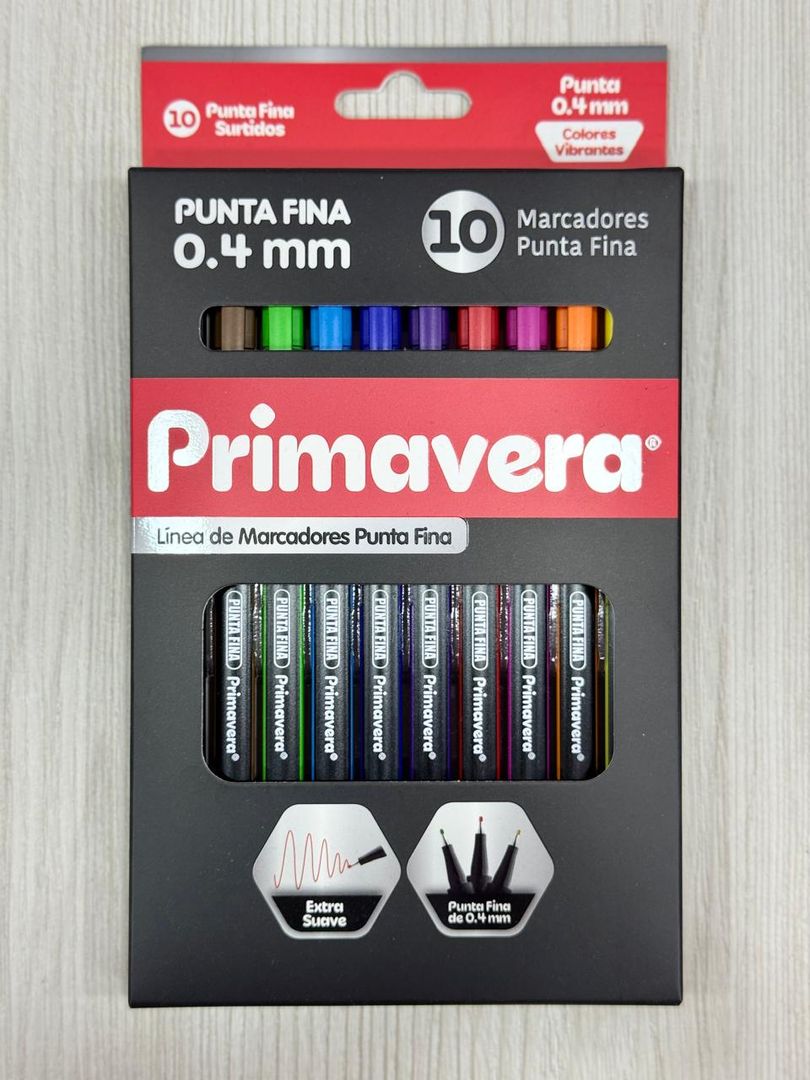 174 MARCADORES PUNTA FINA PRIMAVERA