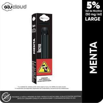 Imagen del producto Glucloud Menta 1300 Puffs Large