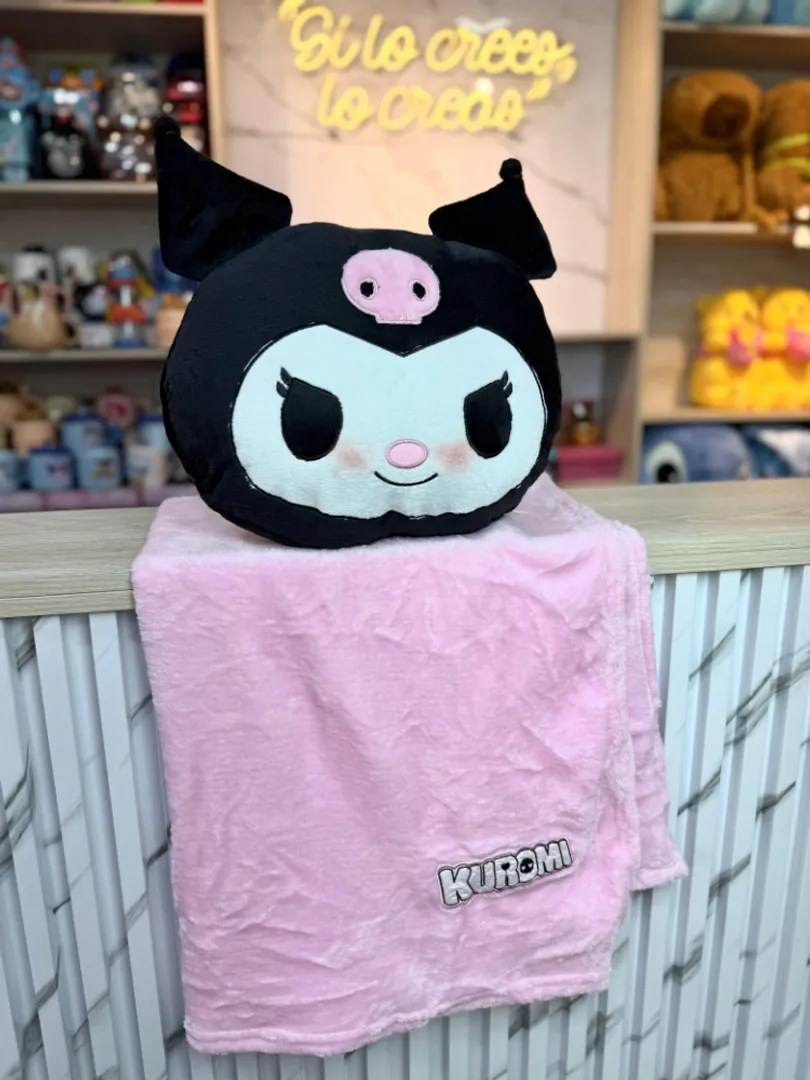 cobija almohada FAMILIA SANRIO de peluche