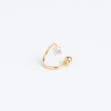 Imagen del producto HERRADURA ENTORCHADA PUNTO BLANCO