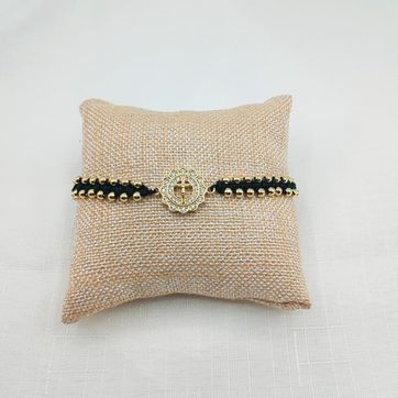 Imagen del producto PULSERA TRENZA DORADA