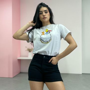 Short jean negro - imagen 1