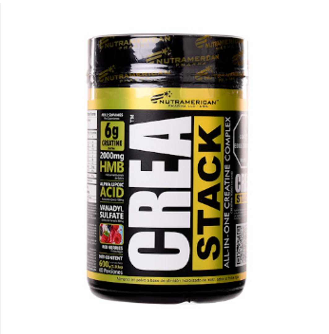 CREA STACK (CREATINA) FRUTOS Y ROJOS X 600GR