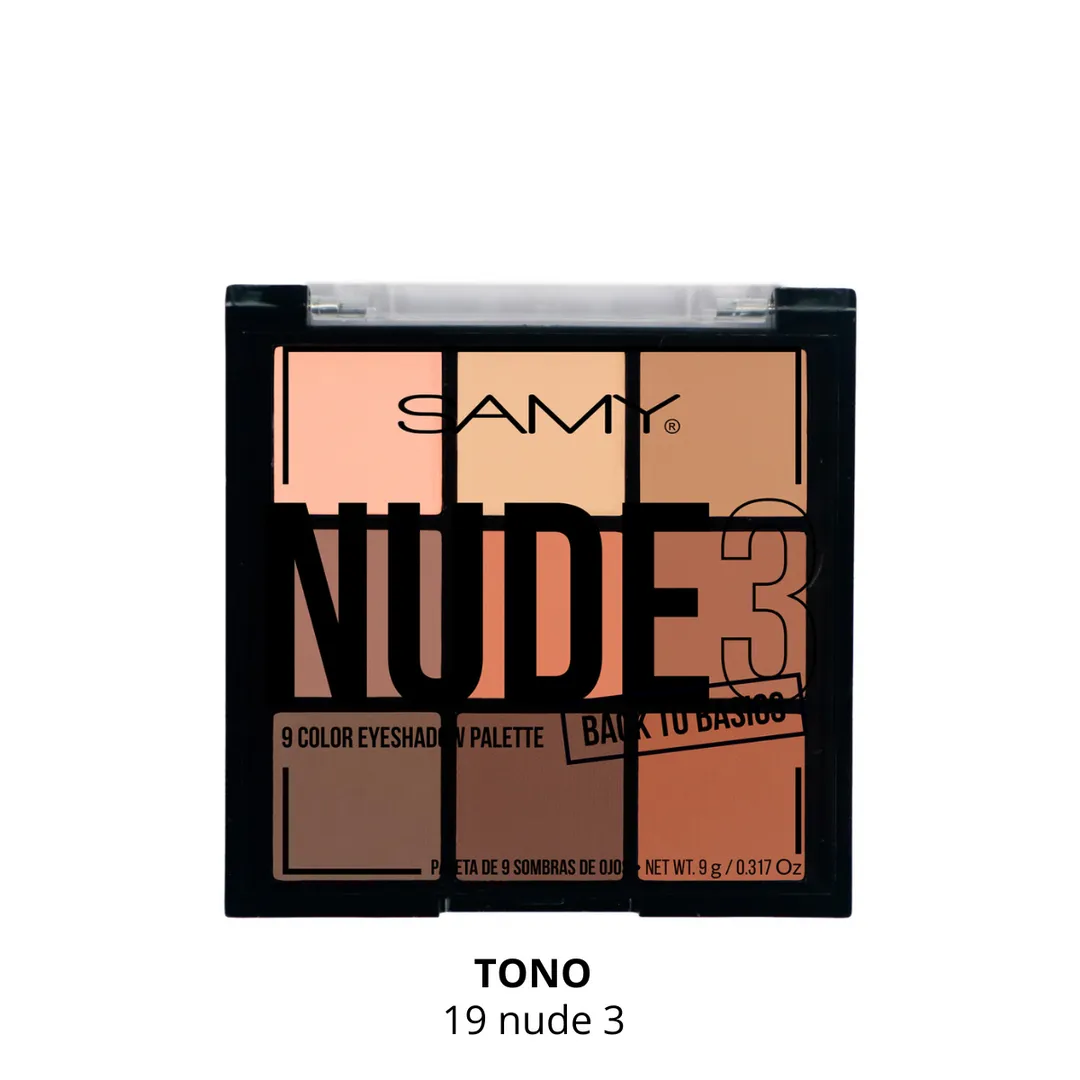 PALETA  DE SOMBRAS X 9