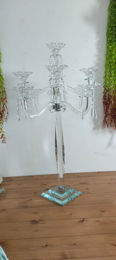 CANDELABRO CRISTAL - 9 BRAZOS