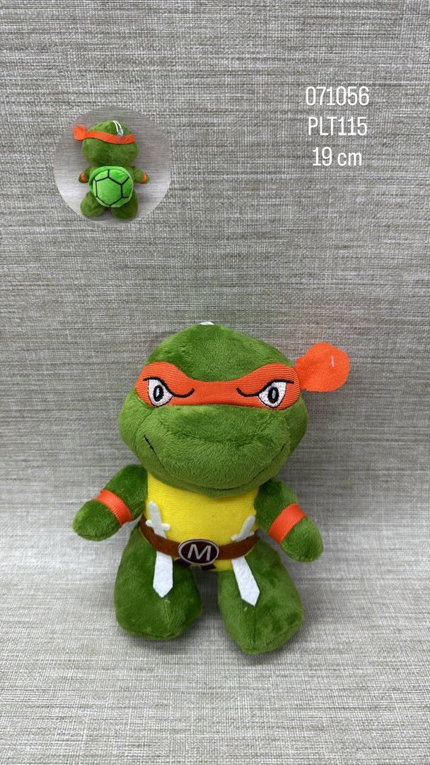 TORTUGA NINJA (MICHELANGELO) 19 CM