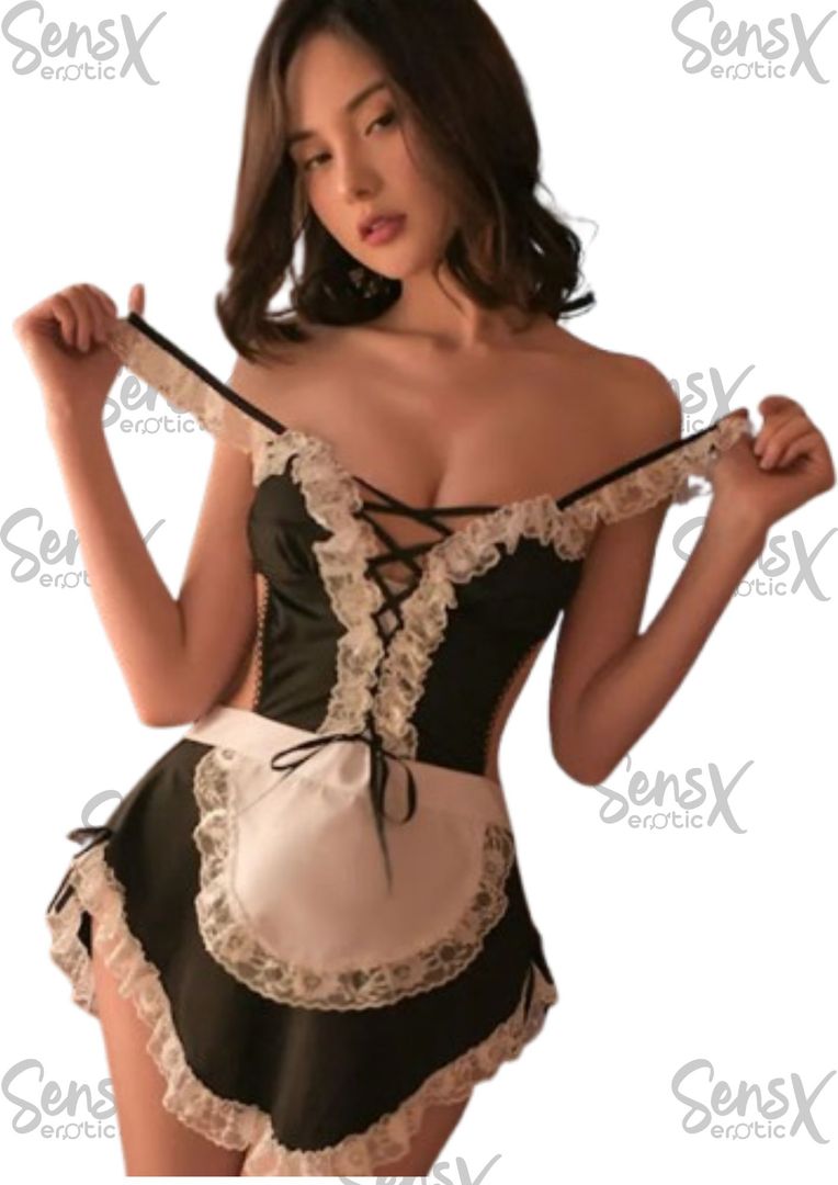 TRAJE SEXY DE SIRVIENTA 