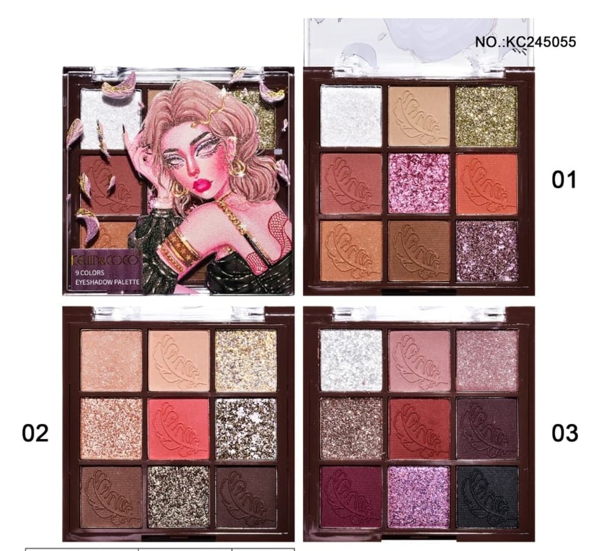679- SOMBRA 9 TONOS HOJA GIRL 