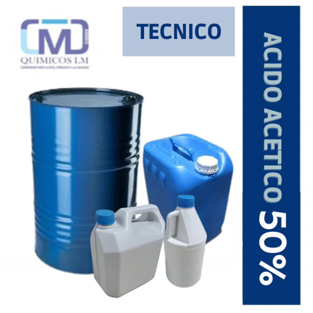 ÁCIDO ACÉTICO TECNICO 50%