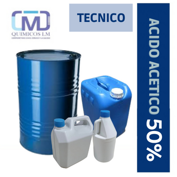 Imagen del producto ÁCIDO ACÉTICO TECNICO 50%