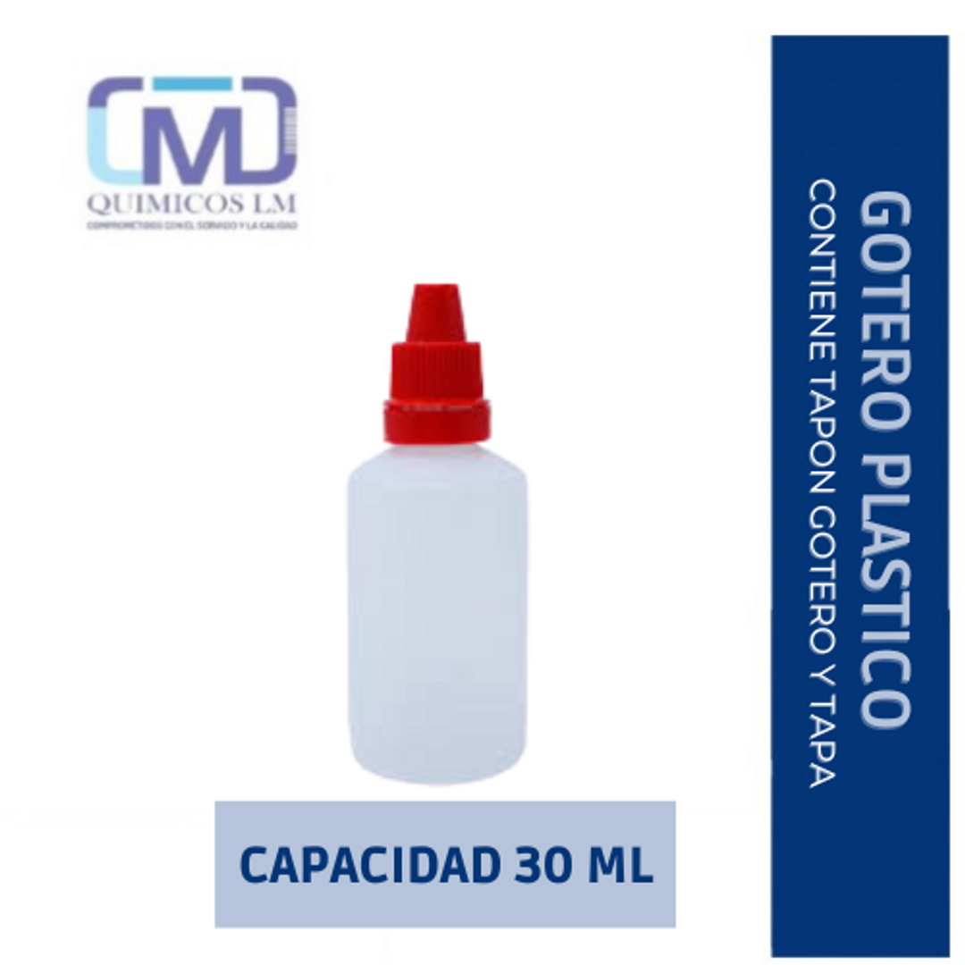 GOTERO PLASTICO 30ML
