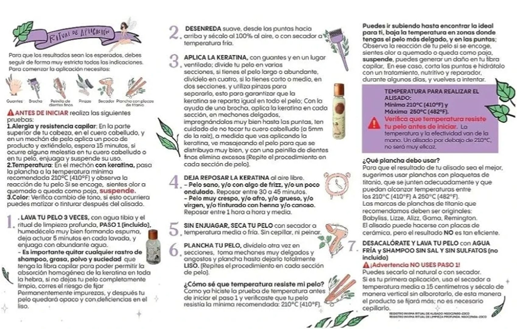 Keratina Orgánica Ritual Botánico 120ml 