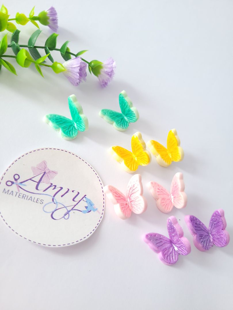 Mariposas 3,5cm aprox